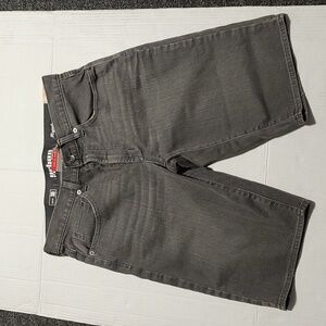 Urban Pipeline Grey Demin Shorts W 30